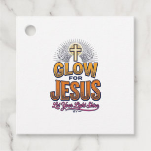 Étiquettes Cadeau Luira pour Jésus Laissez Votre Lumière Briller Chr