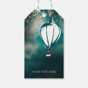 Étiquettes-cadeau Lumières de Chaîne d'Été Mariage Chic Enchanté