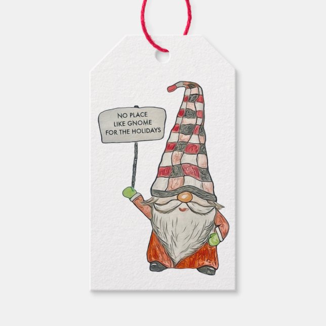 Étiquettes-cadeau Lutin  (Devant)
