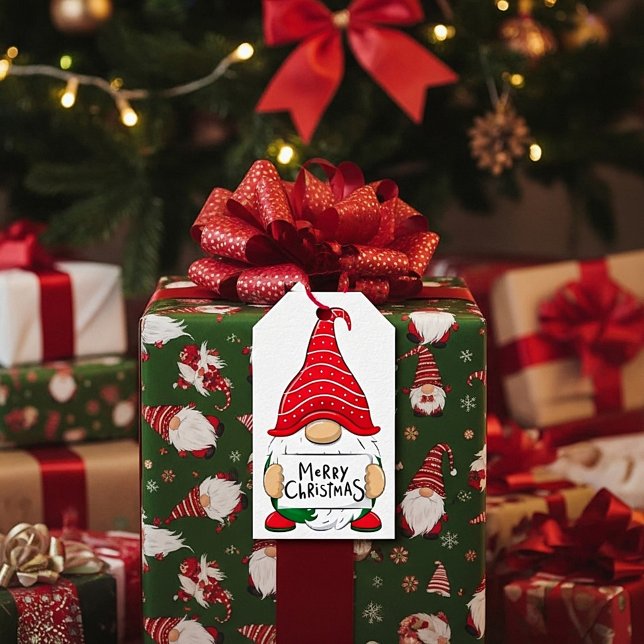 Étiquettes-cadeau Lutin de Noël (Créateur téléchargé)