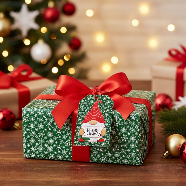 Étiquettes-cadeau Lutin de Noël   (Créateur téléchargé)