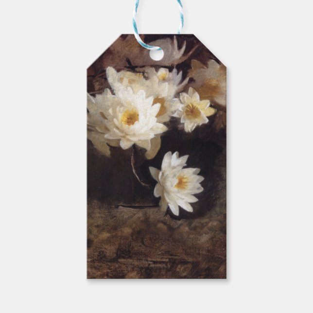 Étiquettes-cadeau Lys d'eau (par Abbott Henderson Thayer) (Devant)