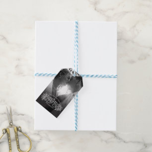Étiquettes-cadeau M. et Mme nouveaux mariés que le mariage d'hiver