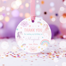Magic Pastel Unicorn Rainbow Birthday Party