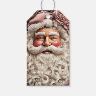 Étiquettes-cadeau Magnifique Père Noël