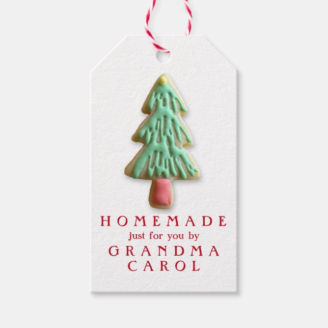 Étiquettes-cadeau Maison faite sur mesure pour Noël (Devant)