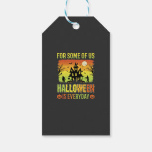 Étiquettes-cadeau Maison Hantée Halloween Pour Certains D'entre Nous