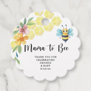 Étiquettes Cadeau Mama à Bee