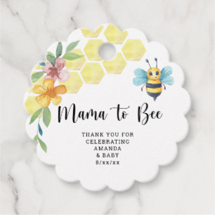 Étiquettes Cadeau Maman abeille