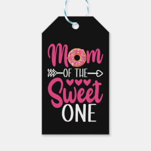 Étiquettes-cadeau Maman du donut saupoudré de sucre