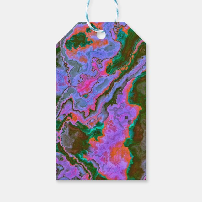 Étiquettes-cadeau Marbre aigre (Devant)