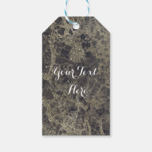 Étiquettes-cadeau Marbre Glam Granite Brillant Style Élégant Chic