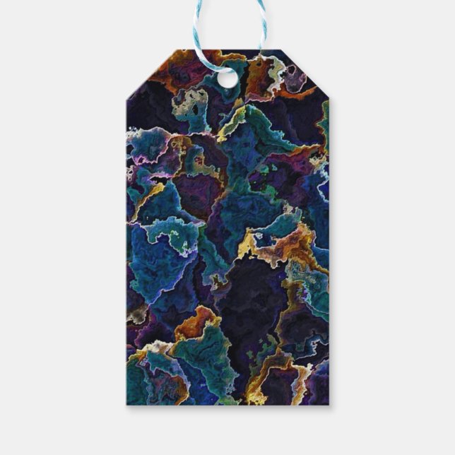 Étiquettes-cadeau Marche à huile (Devant)