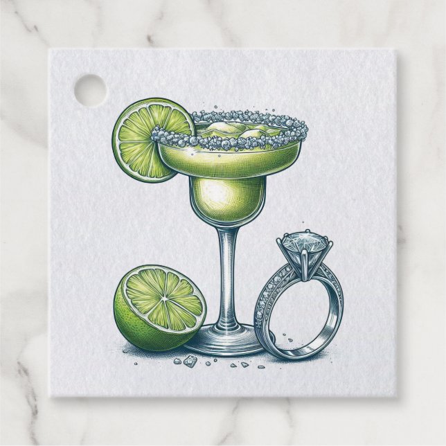 Étiquettes Cadeau Marges et mariage (Devant)