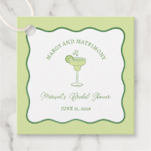"Margs & Matrimony" Lime Margarita Enterrement de 