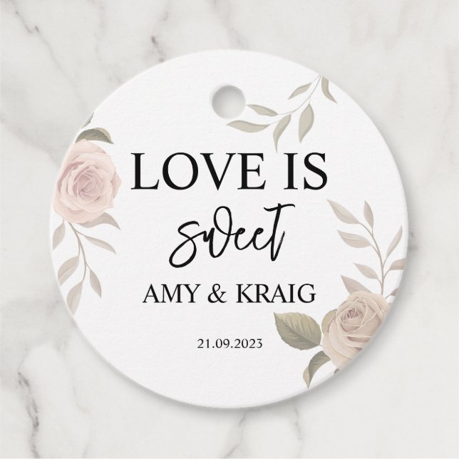 Étiquettes Cadeau Mariage Bienvenue Cadeau de bienvenue (Devant)