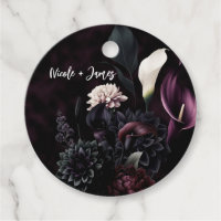Mariage Blanc Floral Romantique Sombre et Maussade