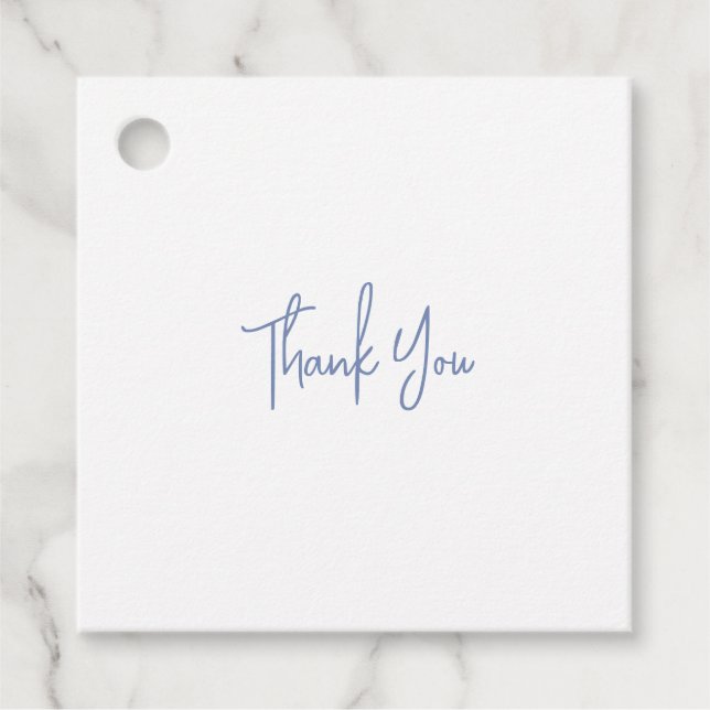 Étiquettes Cadeau Mariage bleu (Devant)