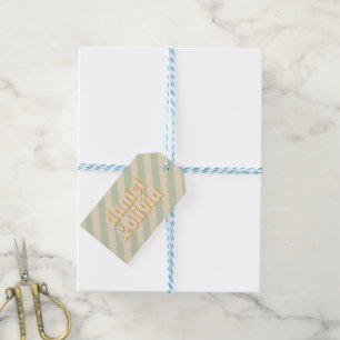 Étiquettes-cadeau Mariage Boho Super coloré rétro