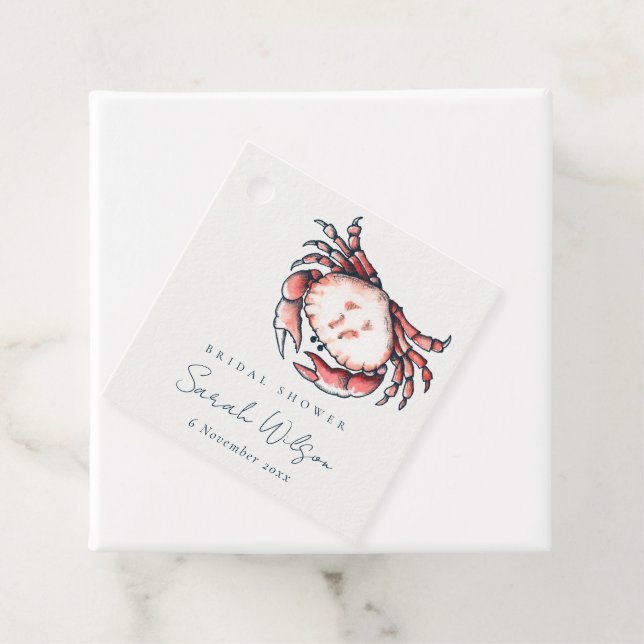 Étiquettes Cadeau Mariage civil sous-marin Nuit de la Marine Rouge (En situation)