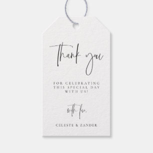 Étiquettes Cadeau Mariage de phase Lune dorée