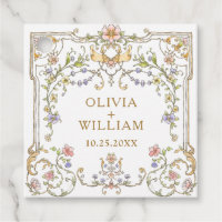 Mariage floral de Grace Ornate Victorian