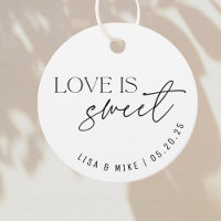 Mariage Moderne Noir et Blanc L'amour est doux