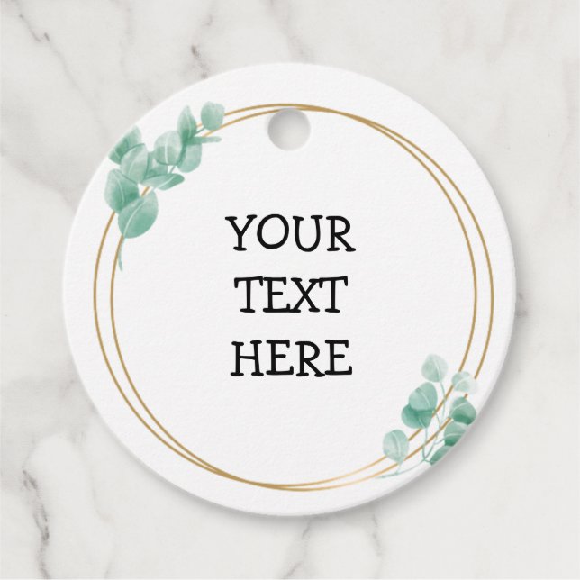 Étiquettes Cadeau Mariage/Partie (Devant)