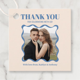Étiquettes Cadeau Mariage rétro Coquette Bow