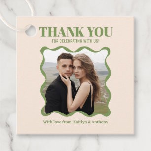 Étiquettes Cadeau Mariage rétro Coquette Bow
