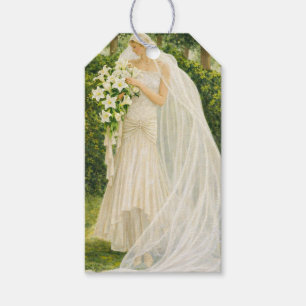 Étiquettes-cadeau Mariée vintage