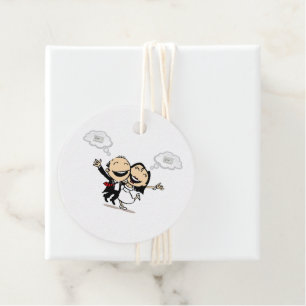 Étiquettes Cadeau Mariés à peine