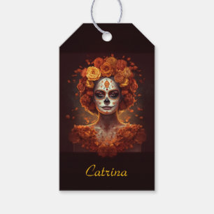 Étiquettes-cadeau Marigold Spirit, coutume