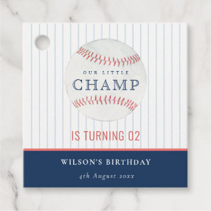 Étiquettes Cadeau Marine Notre Petit Champ De Baseball N'Importe Que