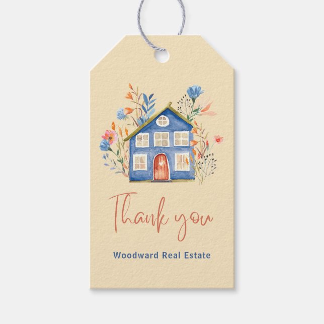 Étiquettes-cadeau Marketing de recommandation pour l'immobilier | Me (Devant)