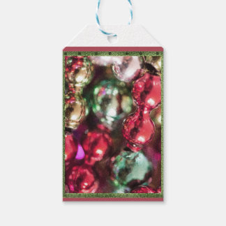 Étiquettes-cadeau Marque cadeau de la garland de Noël