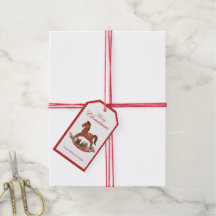 Marque vintage de Noël