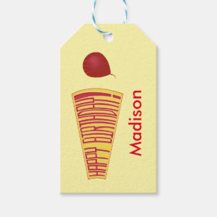 Étiquettes-cadeau MegaPhone personnalisé Happy Birthday Tags cadeaux