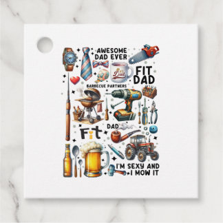 Étiquettes Cadeau Meilleur papa jamais