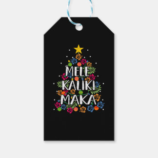 Étiquettes-cadeau Mele Kalikimaka Hawaii Christmas