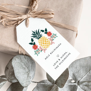 Étiquettes-cadeau Mele Kalikimaka Hawaiian Christmas Gift Tags