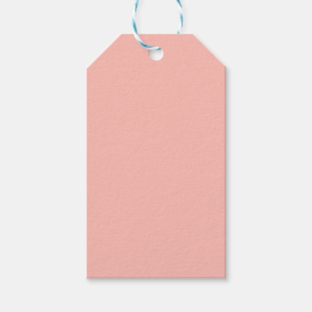 Étiquettes-cadeau melon de couleur (Devant)