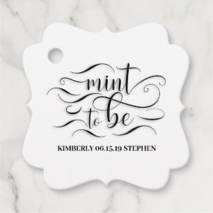 Étiquettes Cadeau Mention à être Mariage