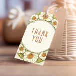 Étiquettes-cadeau Merci Art Nouveau Vintage Mucha<br><div class="desc">Art Nouveau Vintage mariage merci tags d'Alphonse Mucha dans un design floral, romantique et fantaisiste. Les fleurs victoriennes complètent les polices art déco classiques. Entrez vos informations personnalisées, et vous avez terminé. Si vous souhaitez modifier la conception, cliquez sur le bouton bleu "Customiser". Merci tellement pour considérer mon design pour...</div>