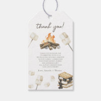 Merci Baby shower Watercolor S'more