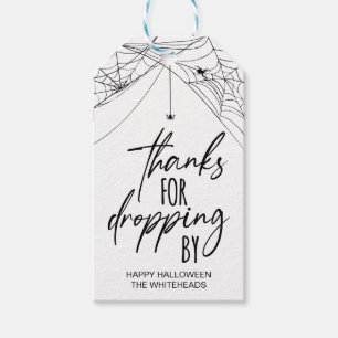 Étiquettes-cadeau Merci d'avoir abandonné par Halloween Party