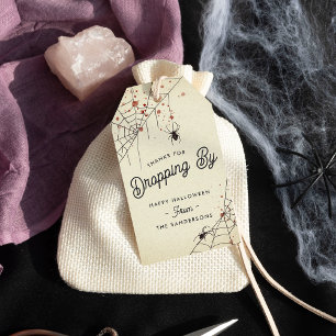 Étiquettes-cadeau Merci D'Avoir Laissé Par Halloween Party Favor