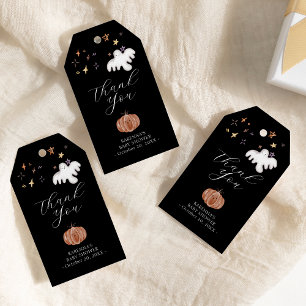 Étiquettes-cadeau Merci de Baby shower de Boho Halloween