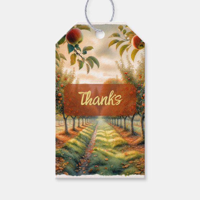 Étiquettes-cadeau Merci de cacao chaud et de conversation (Devant)