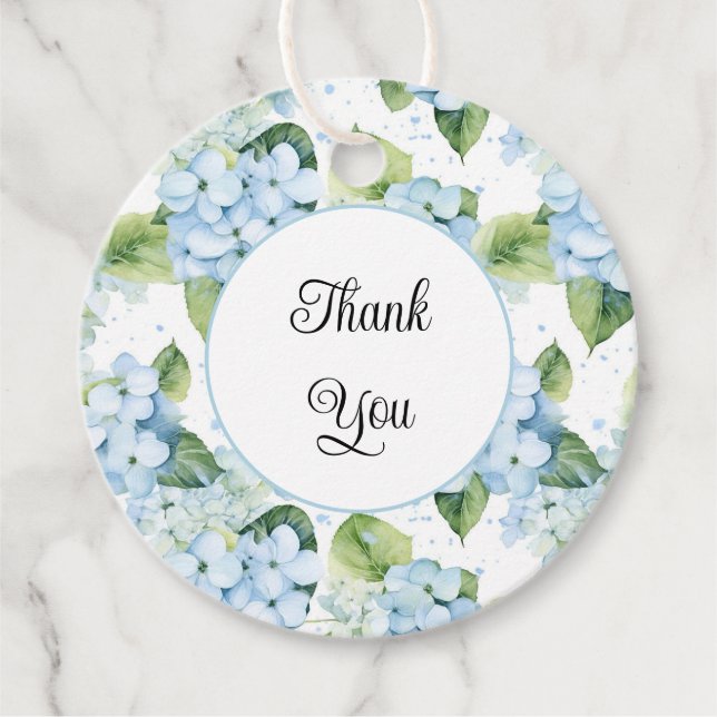 Étiquettes Cadeau Merci de la balise cadeau (Devant)